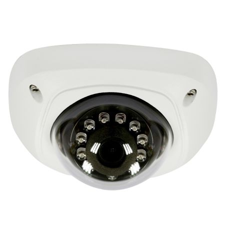 Cámara Domo 4 en 1 (HDCVI/HDTVI/AHD/CVBS)  1080p  exterior/interior, óptica fija y visión nocturna 20m
