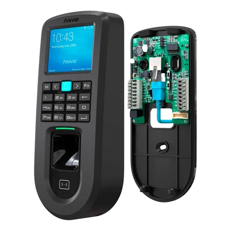 control acceso presencia poe anviz huella tarjeta wifi
