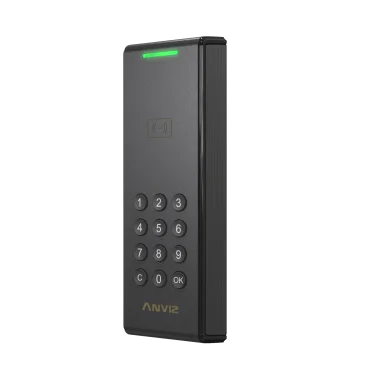control acceso poe ip65 anviz tarjeta pin exterior