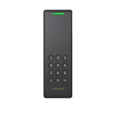 control acceso poe ip65 anviz tarjeta pin exterior