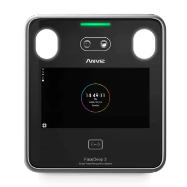 control acceso presencia facial anviz wifi...