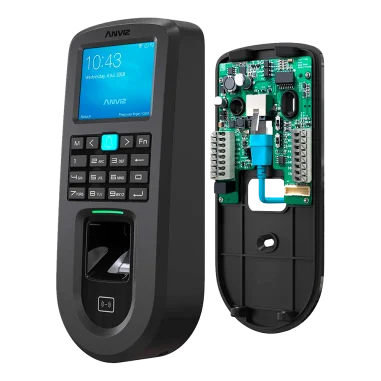 control acceso presencia poe anviz huella...