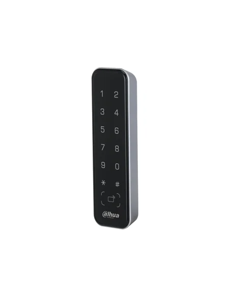 Lector Dahua de tarjetas Mifare con teclado resistente al agua