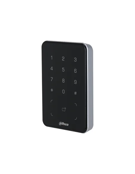 Lector Dahua de tarjetas Mifare con teclado resistente al agua IP66