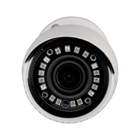 Cámara Bullet 4 en 1 (HDCVI/HDTVI/AHD/CVBS)  1080p Full HD exterior, optica fija 3.6mm y visión nocturna 20m