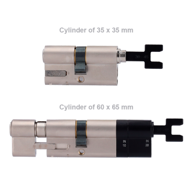 YALE Cilindro regulable doble embrague seguridad