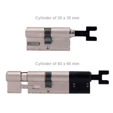 YALE Cilindro regulable doble embrague seguridad