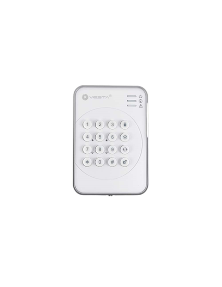 Teclado remoto vía radio inteligente VESTA-237N seguridad avanzada