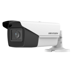 Cámara Bullet 4en1 Hikvision 8MP exterior motorizada IR 80 m