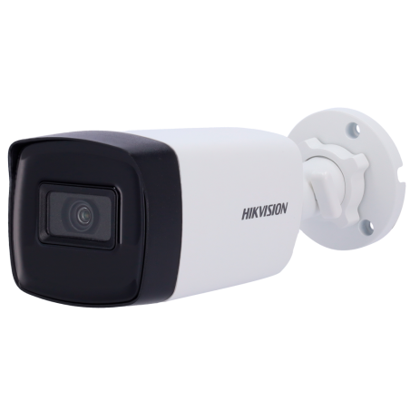 Cámara Bullet 4en1 Hikvision CCTV 5M exterior luz híbrida