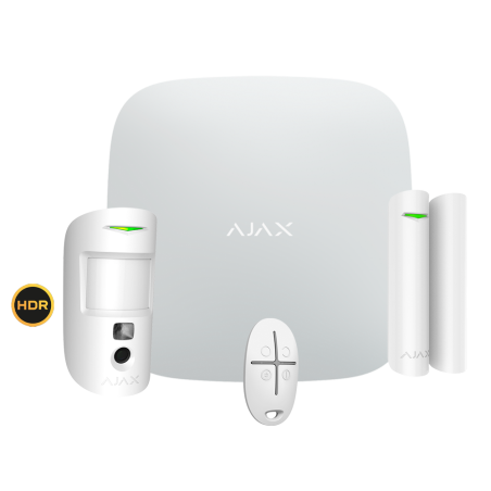 Kit de alarma Ajax Grado 2 inalámbrica GPRS profesional sistema seguridad completo