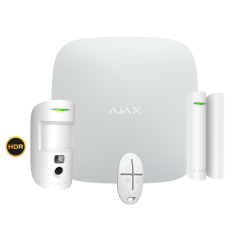 Kit de alarma Ajax Grado 2 inalámbrica 4G profesional...