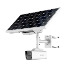 Cámara IP Solar Bullet 4G ColorVu con panel fotovoltaico...