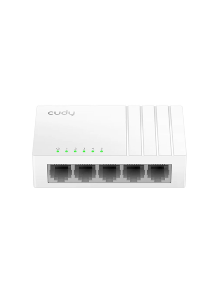 Switch de escritorio 5 puertos Ethernet 10/100 Mbps oficina pequeña