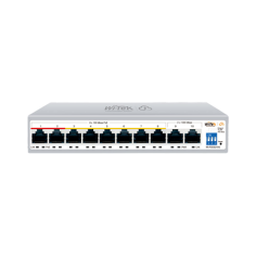 Switch PoE gestionado 8 puertos Wi-Tek nube CCTV profesional