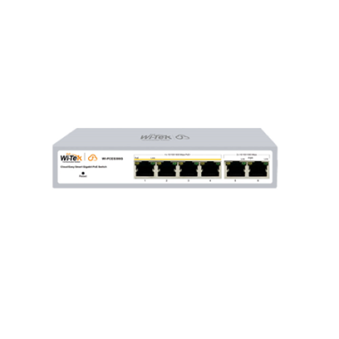 Switch PoE gestionado 4 puertos Wi-Tek nube...