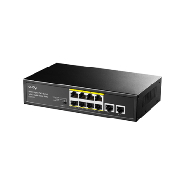 Switch PoE+ Gigabit 8 puertos Cudy profesional...