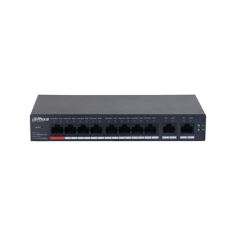 Switch cloud gestionado 8 puertos Dahua PoE profesional...
