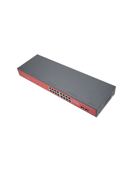 Switch Ethernet Gigabit 16 puertos Wi-Tek comercial profesional inteligente SFP