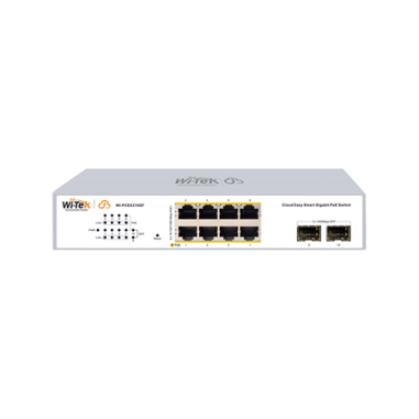 Switch PoE gestionado 8 puertos Wi-Tek nube...