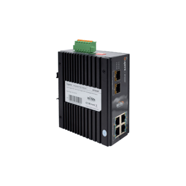 Switch PoE Gigabit 4 puertos Wi-Tek industrial...