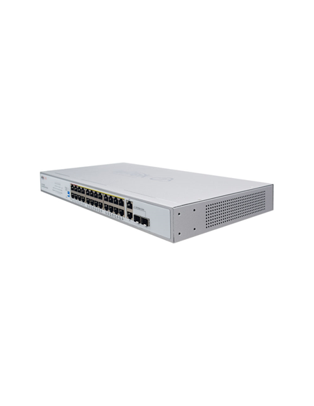 Switch PoE gestionado 24 puertos Wi-Tek nube profesional CCTV inteligente