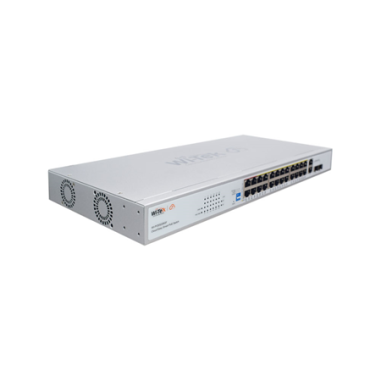 Switch PoE gestionado 24 puertos Wi-Tek nube...