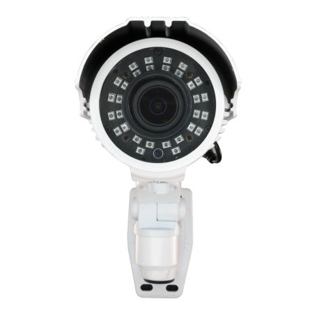 Cámara Bullet 4 en 1 (HDCVI/HDTVI/AHD/CVBS)  720p  HD exterior, lente varifocal 2.8~12mm y visión nocturna 40m.