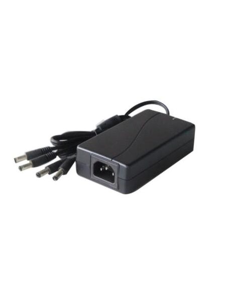 Alimentador cámaras seguridad 4 – Sobremesa 12V 5A