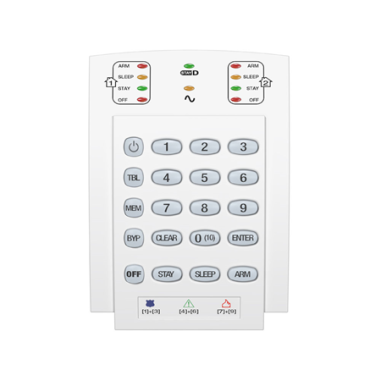 Teclado LED alarma seguridad Paradox 10 zonas...