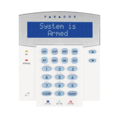 Teclado LCD control acceso Paradox con lector proximidad...