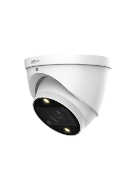 Cámara Domo Fijo Dahua 5MP 4 en 1 Serie PRO Exterior Smart IR 40 m IP67 con Micrófono