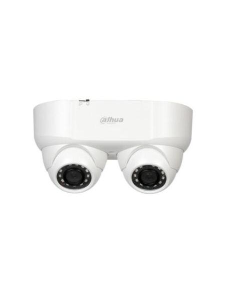 Cámara Domo Dahua 2MP StarLight Doble Lente HDCVI Exterior con Smart IR 30 m | IP67