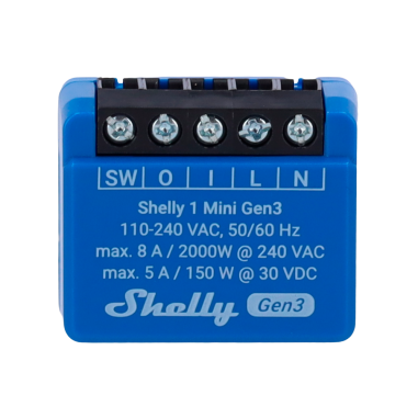 Shelly 1 Mini Gen3