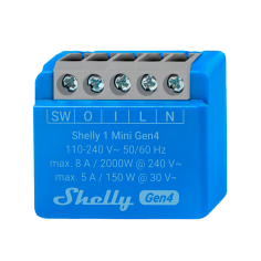 Relé Shelly 1 Mini Gen4