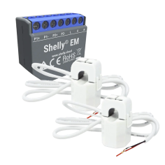 Shelly EM + 2 x 50A