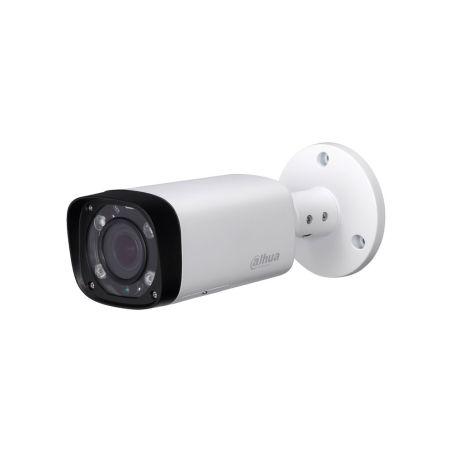 Cámara Bullet 4 en 1 (HDCVI/HDTVI/AHD/CVBS)  1080p Full HD exterior, lente varifocal 2.7~13.5mm y visión nocturna 60m
