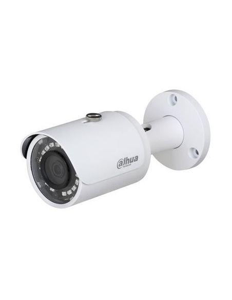 Cámara Bullet 4 en 1 (HDCVI/HDTVI/AHD/CVBS)  4Mpx Full HD exterior, optica fija 3.6mm y visión nocturna 30m