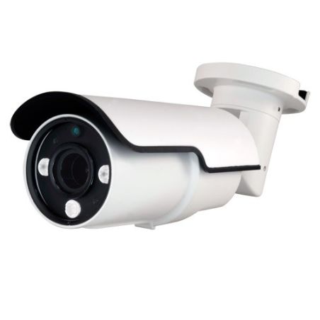 Cámara Bullet 4 en 1 (HDCVI/HDTVI/AHD/CVBS)  1080p Full HD exterior, lente motorizada 2.8~12mm y visión nocturna 40m
