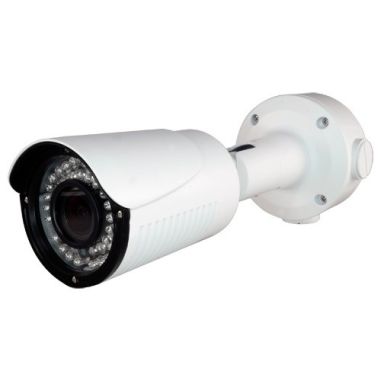 Cámara Bullet 4 en 1 (HDCVI/HDTVI/AHD/CVBS)  1080p Full HD exterior, lente varifocal 2.8~12mm y visión nocturna 35m
