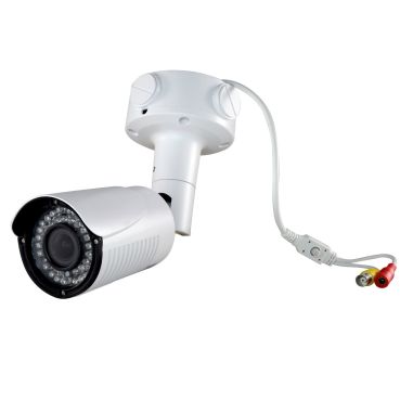Cámara Bullet 4 en 1 (HDCVI/HDTVI/AHD/CVBS)  1080p Full HD exterior, lente varifocal 2.8~12mm y visión nocturna 35m