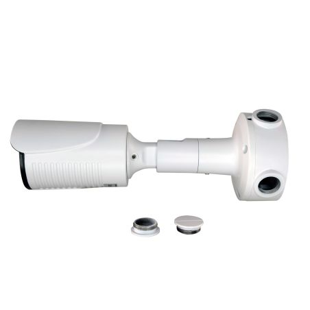 Cámara Bullet 4 en 1 (HDCVI/HDTVI/AHD/CVBS)  1080p Full HD exterior, lente varifocal 2.8~12mm y visión nocturna 35m