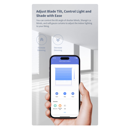 Aqara Control de Cortinas Enrollables T1S