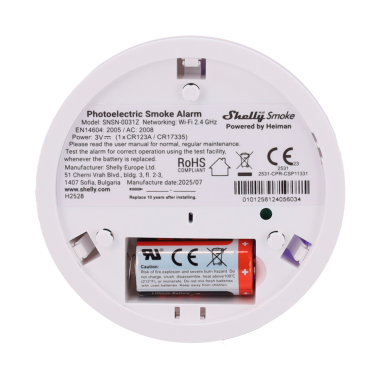 Shelly Plus Smoke Alarm