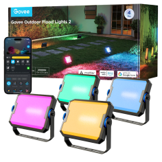 Govee pack 4 reflectores LED