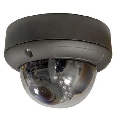 Cámara Domo 4 en 1 (HDCVI/HDTVI/AHD/CVBS)  1080p Full HD, exterior, óptica varifocal 2.8 ~ 12mm, visión nocturna 25m