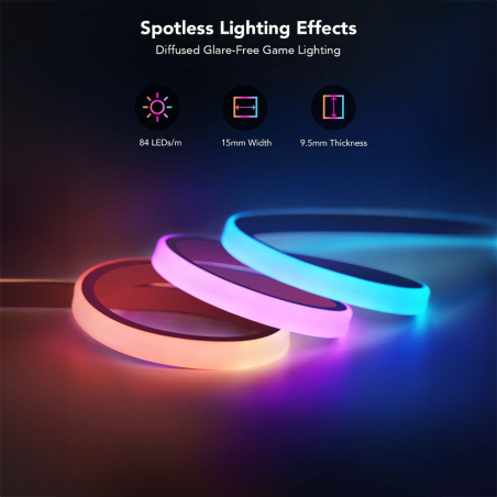 Govee Tira NEON inteligente para escritorios
