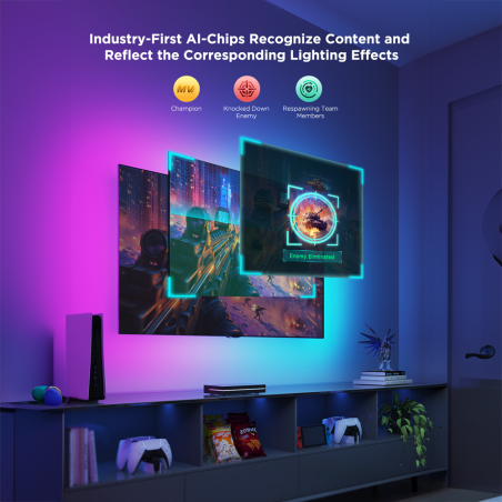 Retroiluminación de TV AI Sync Box 2 – Ultra Precisa