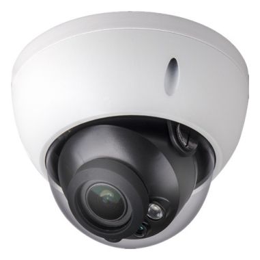 Cámara IP domo 4mpx, exterior, óptica varifocal motorizada  PoE ONVIF y visión nocturna de 60m