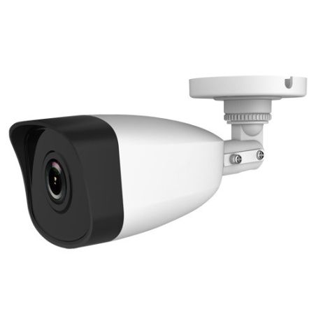 Cámara IP Bullet, resolución 2Mpx, ONVIF, óptica fija 2.8mm, visión nocturna 30m, exterior.